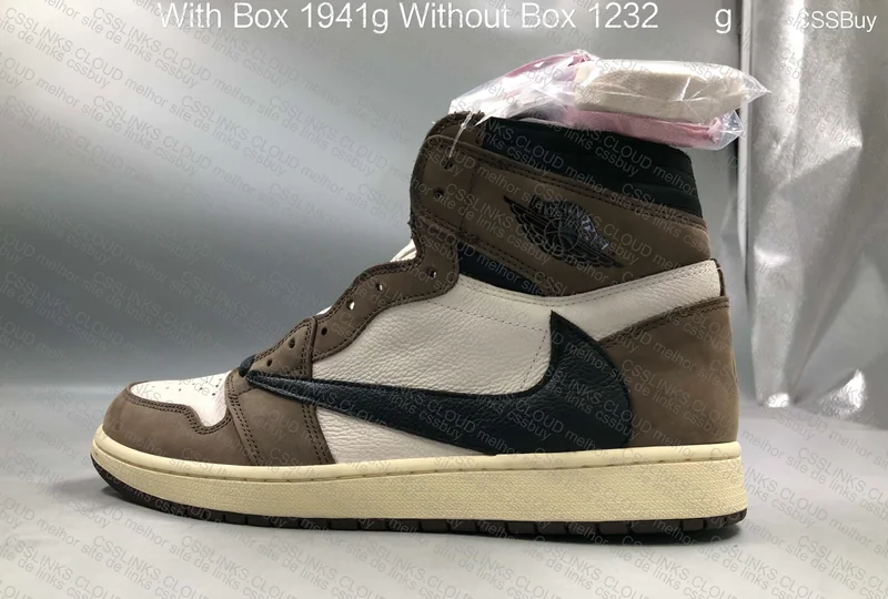 Travis Scott x Air Jordan 1 Retro High Dark Mocha