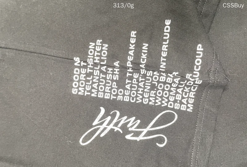 VLONE FOG Summer Loose T-Shirt 6