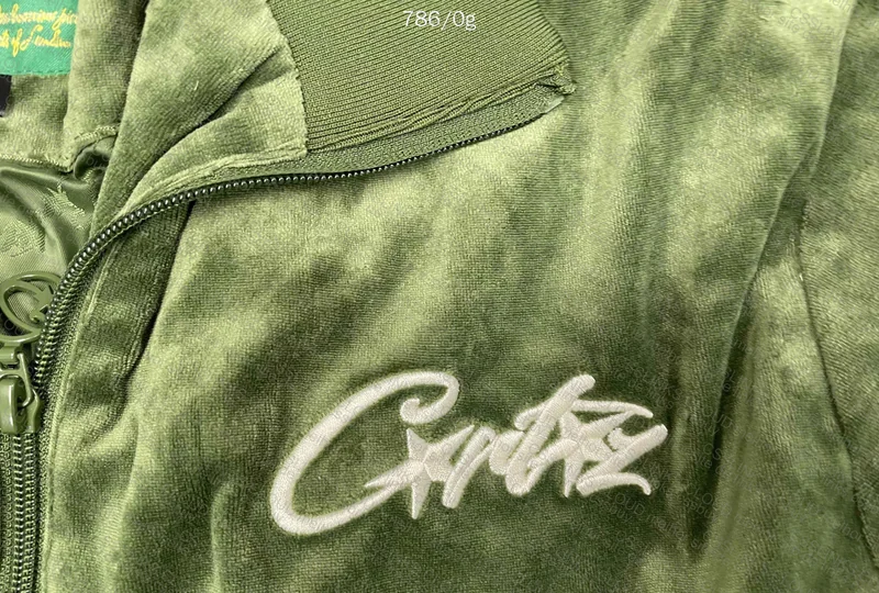 Corteiz Green Velvet Set 2
