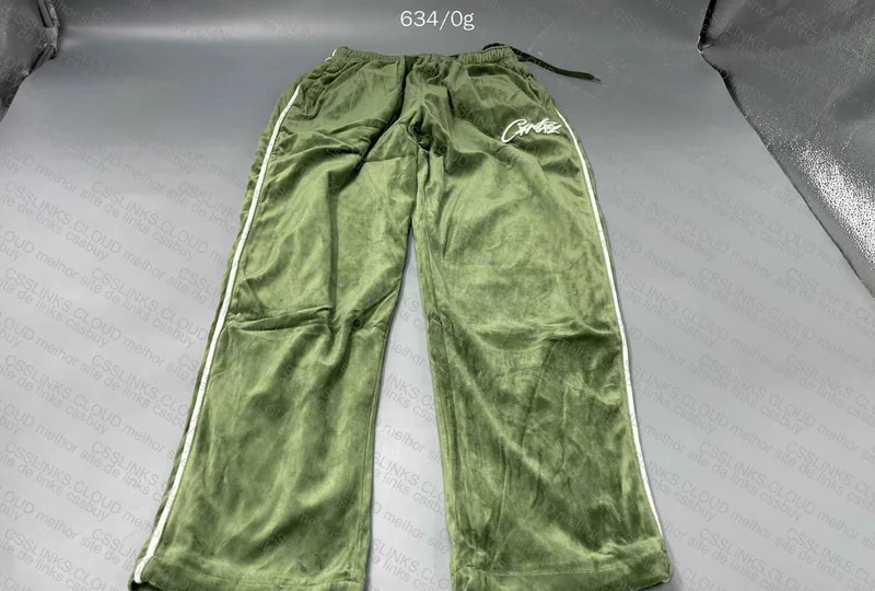 Corteiz Green Velvet Set 4