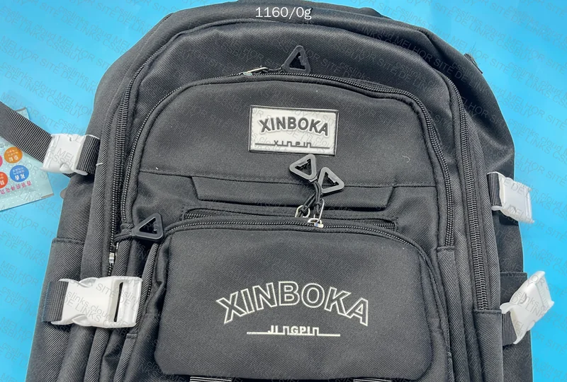 Backpack + Black Bag Set 4