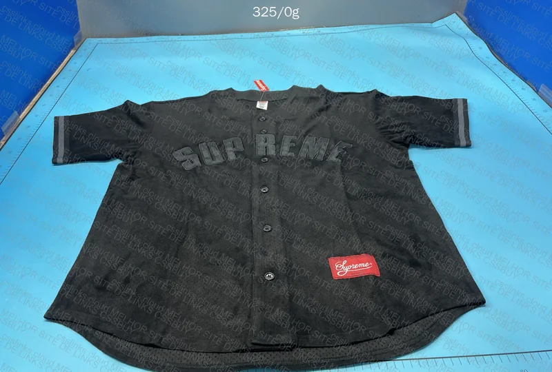 Supreme Ultrasuede Mesh Baseball Jersey Set 2