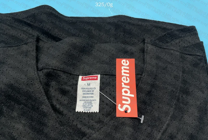 Supreme Ultrasuede Mesh Baseball Jersey Set 3