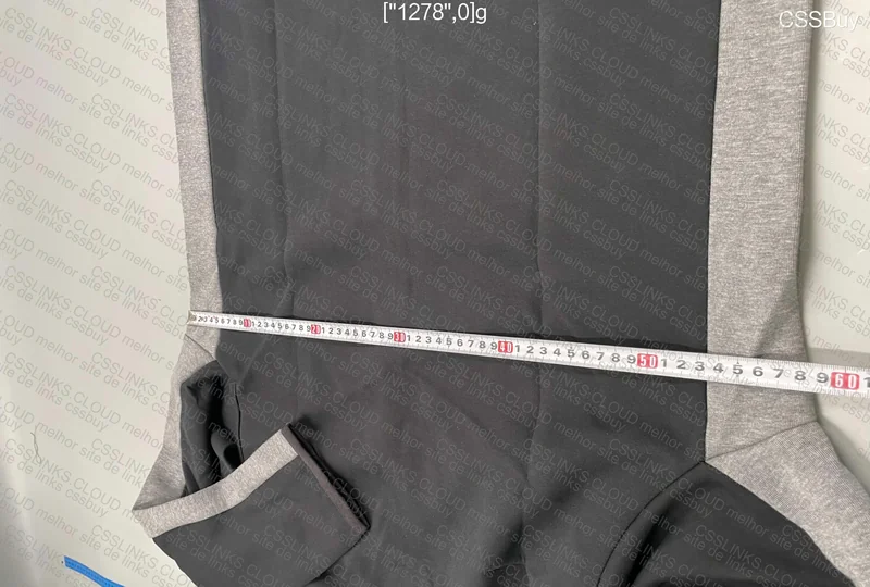 Tech Fleece Set with Measurements 3