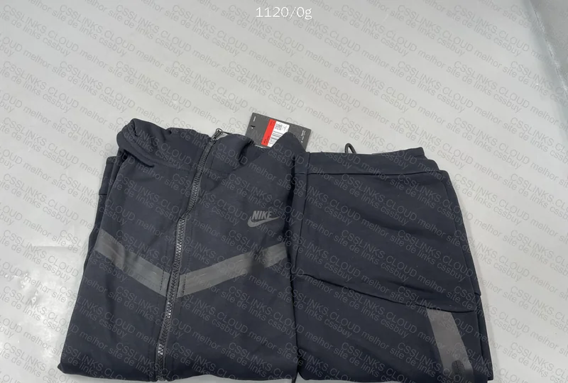 Black Tech Fleece Set