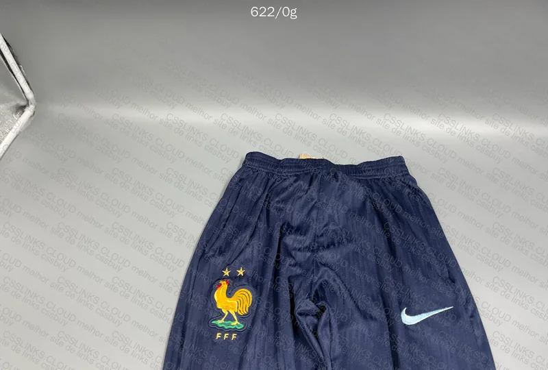 France 2024 Nike Men's Training Set Blue 9