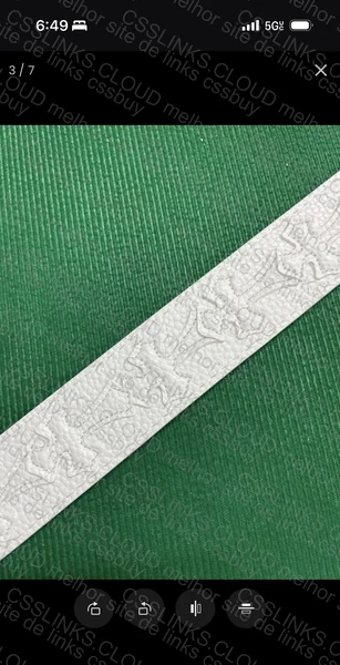 Conto chrome hearts Branco 2
