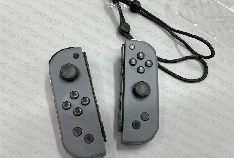 Nintendo Switch Joycon - Black with Led 3