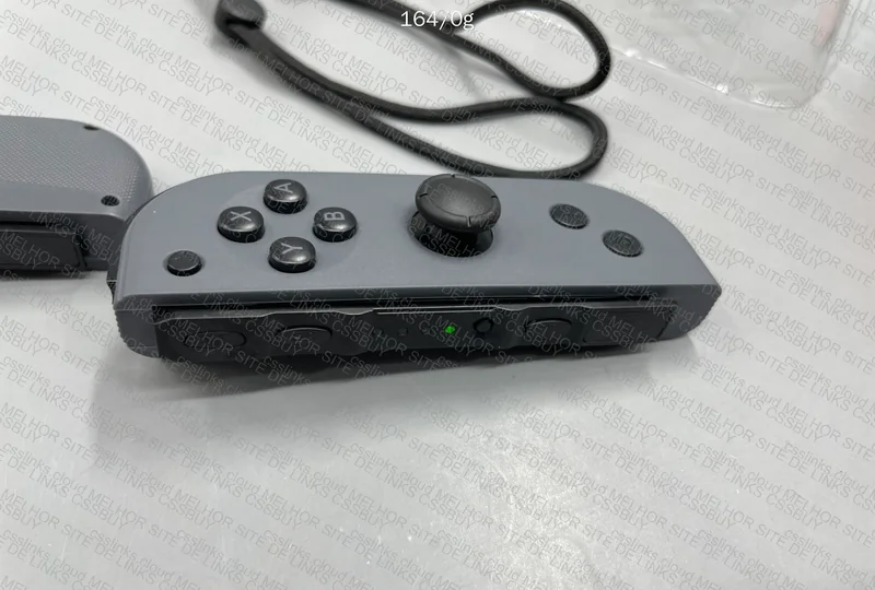 Nintendo Switch Joycon - Black with Led 6