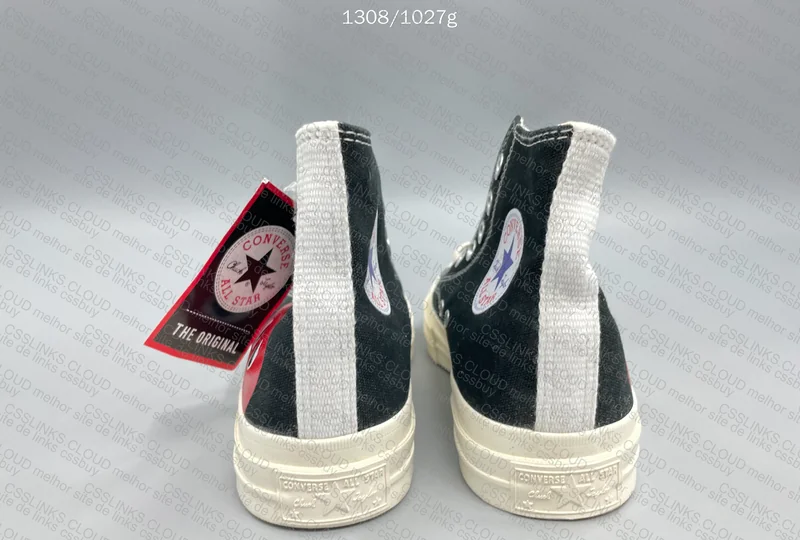 Converse All Star Comme des Garçons Play Black High Top 3