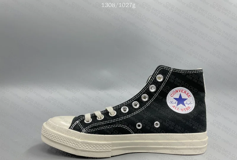 Converse All Star Comme des Garçons Play Black High Top 5