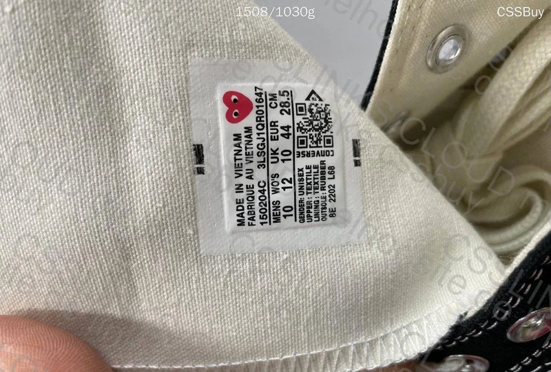 converse cdg cano alto 2