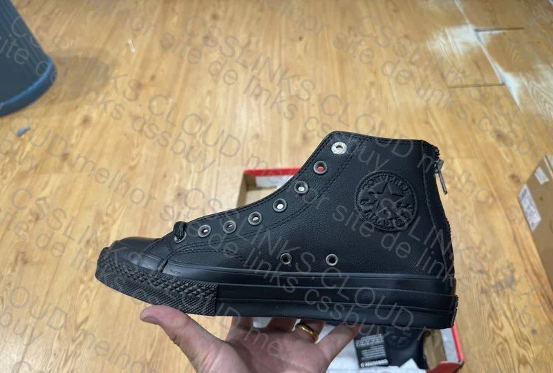 Converse Chuck 70 Back Zip 'Triple Black'