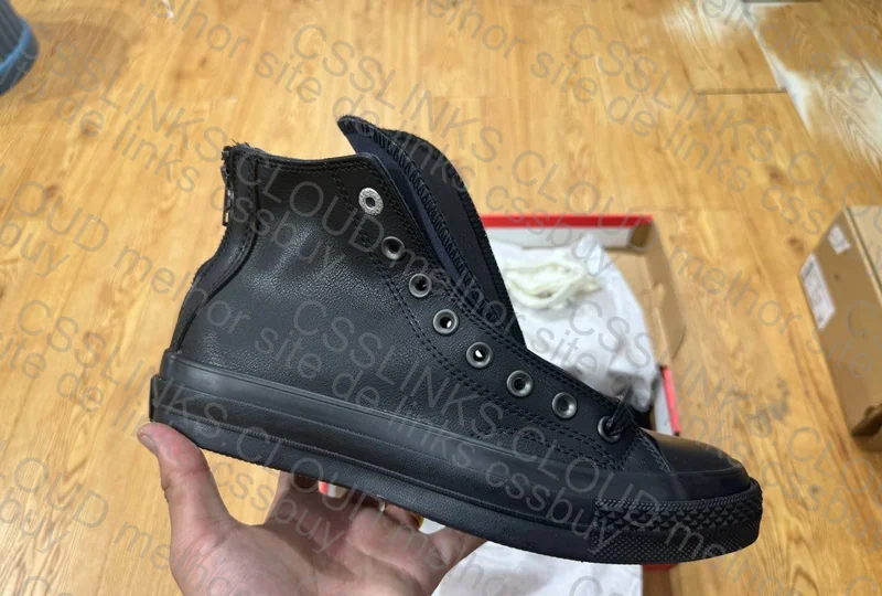 Converse Chuck 70 Back Zip 'Triple Black' 5