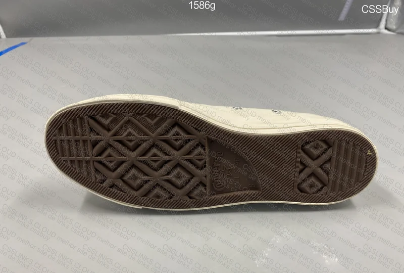 CONVERSE X CDG 70 HIGH WHITE 2