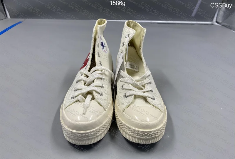 CONVERSE X CDG 70 HIGH WHITE 8