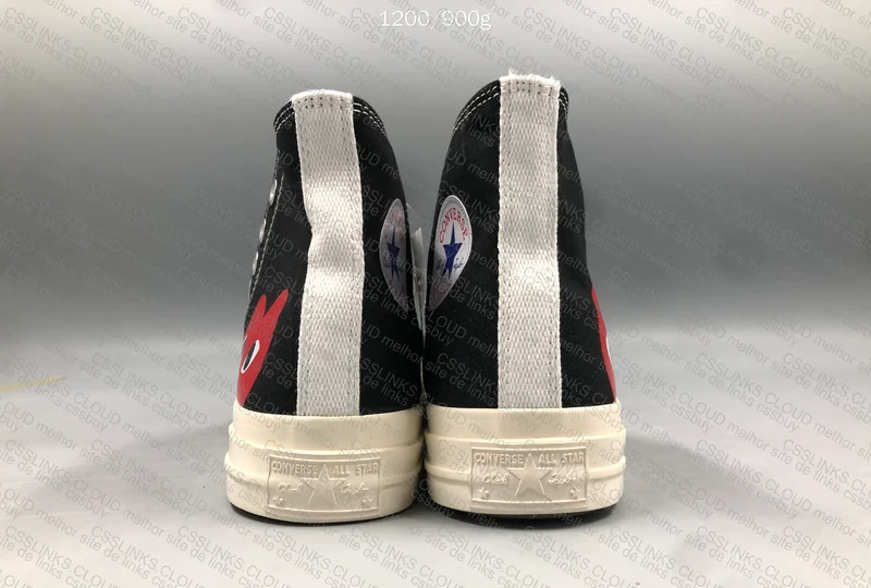 Converse X CDG High Black 2