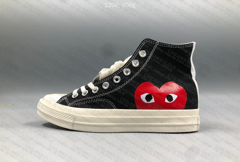 Converse X CDG High Black 3