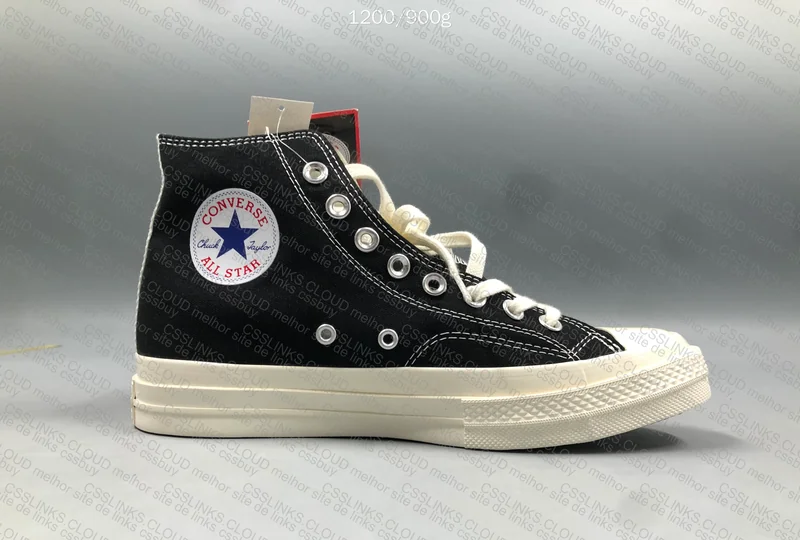 Converse X CDG High Black 4