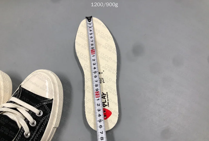 Converse X CDG High Black 8