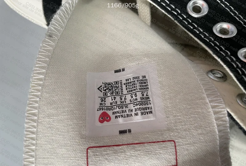 Converse x Comme des Garcons PLAY 4