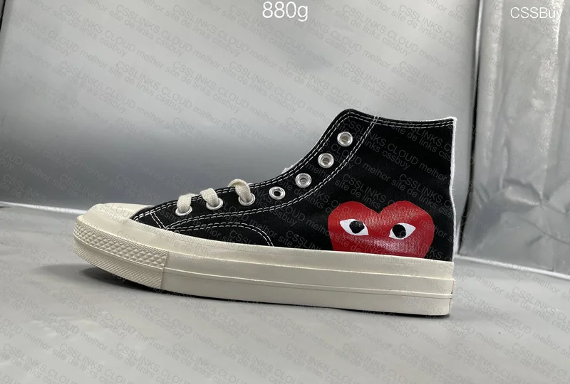 Converse x Comme des Garçons PLAY Chuck 70 Black