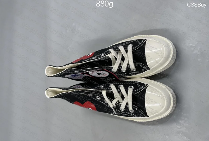Converse x Comme des Garçons PLAY Chuck 70 Black 2