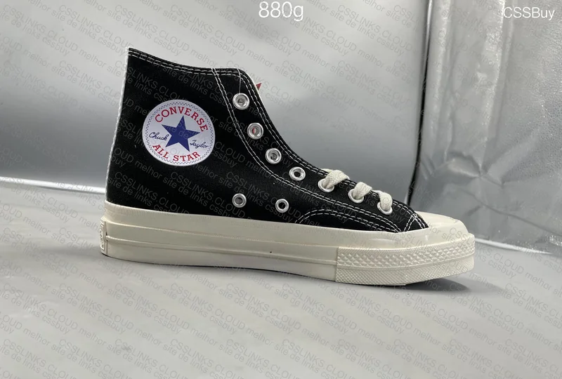 Converse x Comme des Garçons PLAY Chuck 70 Black 3