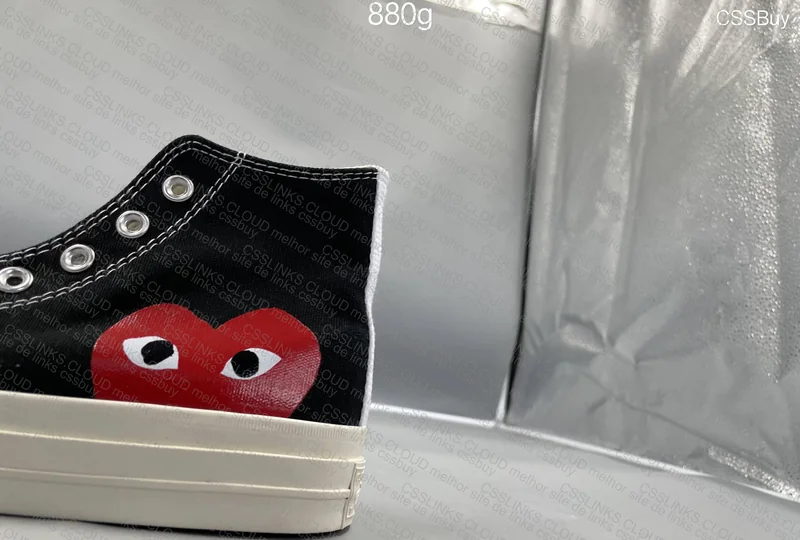 Converse x Comme des Garçons PLAY Chuck 70 Black 5