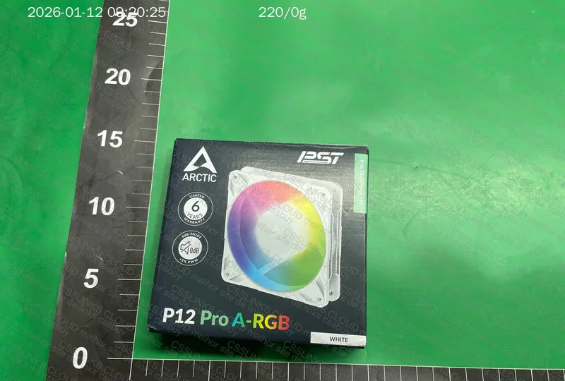 Cooler Arctic p12 argb branco 3