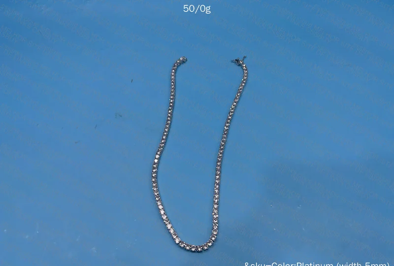 Moissanite Zirconia Necklace (IDK What It Is) 2