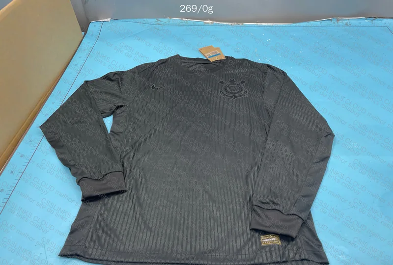 Corinthians All Black Long Sleeve 4