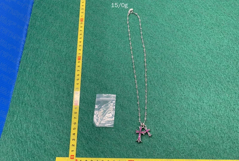 Chrome Hearts - Double Cross - Ruby Chain