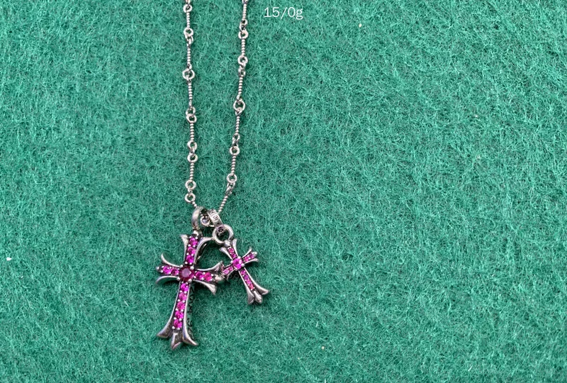 Chrome Hearts - Double Cross - Ruby Chain 2
