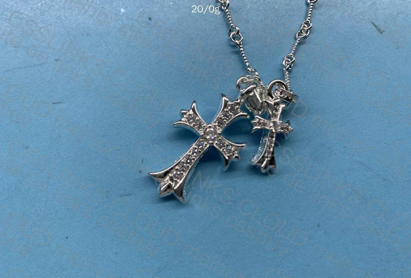 Chrome Hearts Silver Chain with Pendant 2