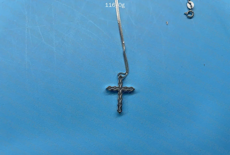 Silver 925 Chain and Moissanite - Survival Source 4