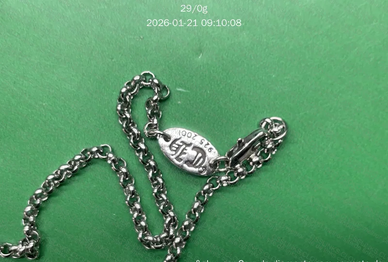 Corrente/Pingente Chrome Hearts(CH) 4