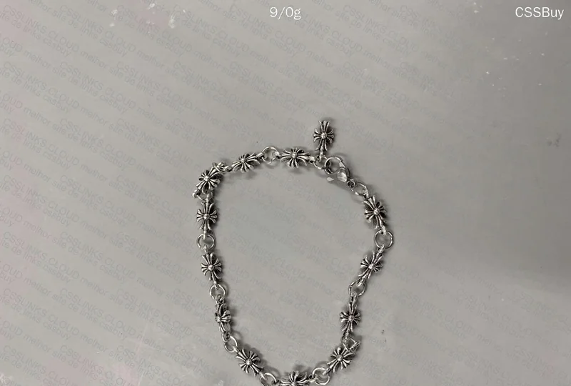 Chrome Hearts Chains and Bracelet 6