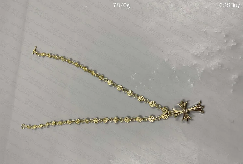 Chrome Hearts Chains and Bracelet 8