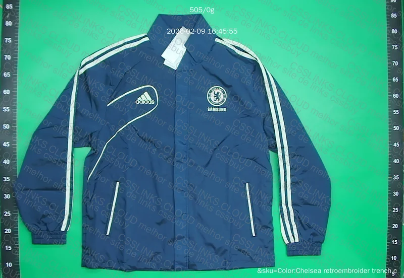 Corta vento Chelsea retrô 2