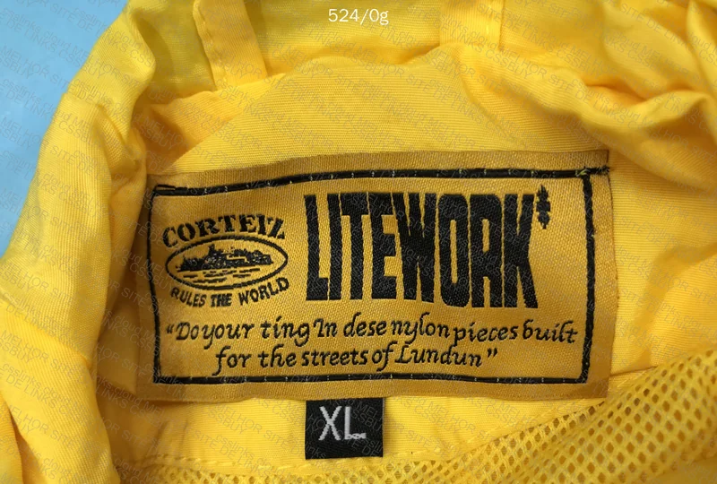 Corteiz Yellow Windbreaker by AngelKing