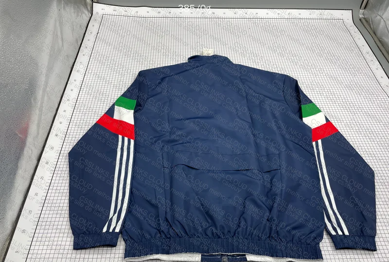 Italy Euro Retro Windbreaker (WITH MEASUREMENTS) 7