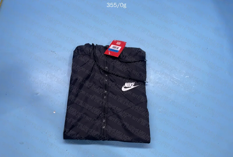 Nike Black Windbreaker