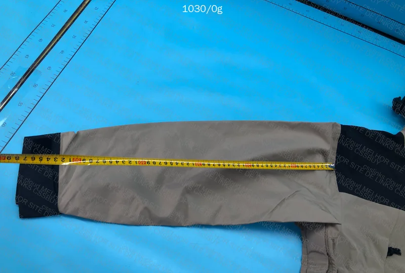 TNF Waterproof Windbreaker (with Measurements)