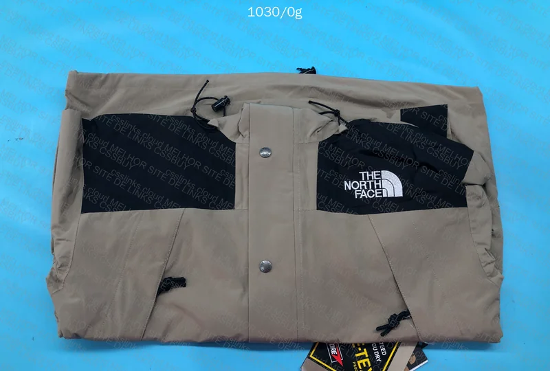 TNF Waterproof Windbreaker (with Measurements) 2