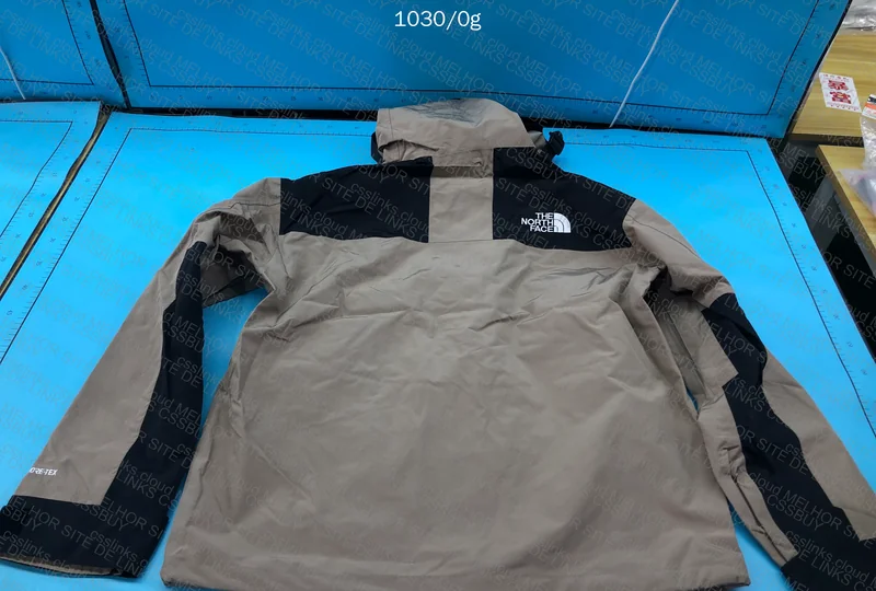 TNF Waterproof Windbreaker (with Measurements) 3