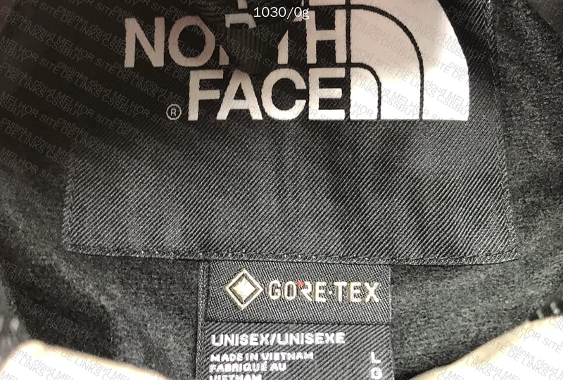 TNF Waterproof Windbreaker (with Measurements) 6
