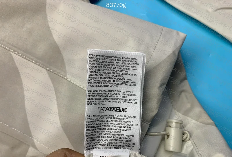 TNF x KAWS White Windbreaker 5