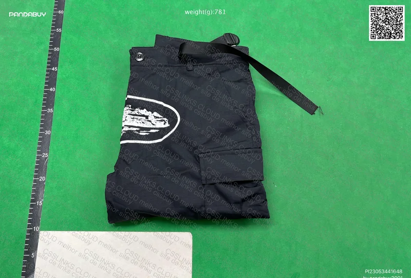 Corteiz 4Star Cargo Pants ''Black'' 3