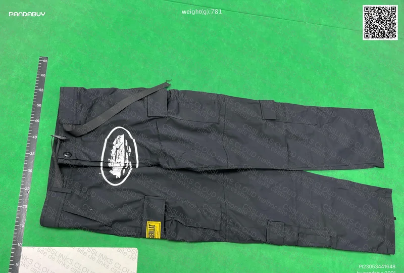 Corteiz 4Star Cargo Pants ''Black'' 4